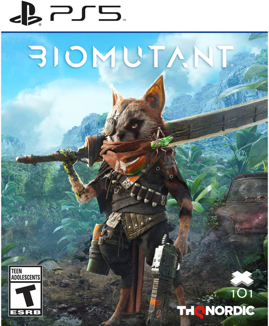 THQ Nordic Biomutant for PlayStation 5 - Multi-Colored, No Size, Action RPG Game