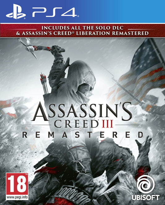 Ubisoft Assassins Creed III Remastered for PS4 - Model 300107635
