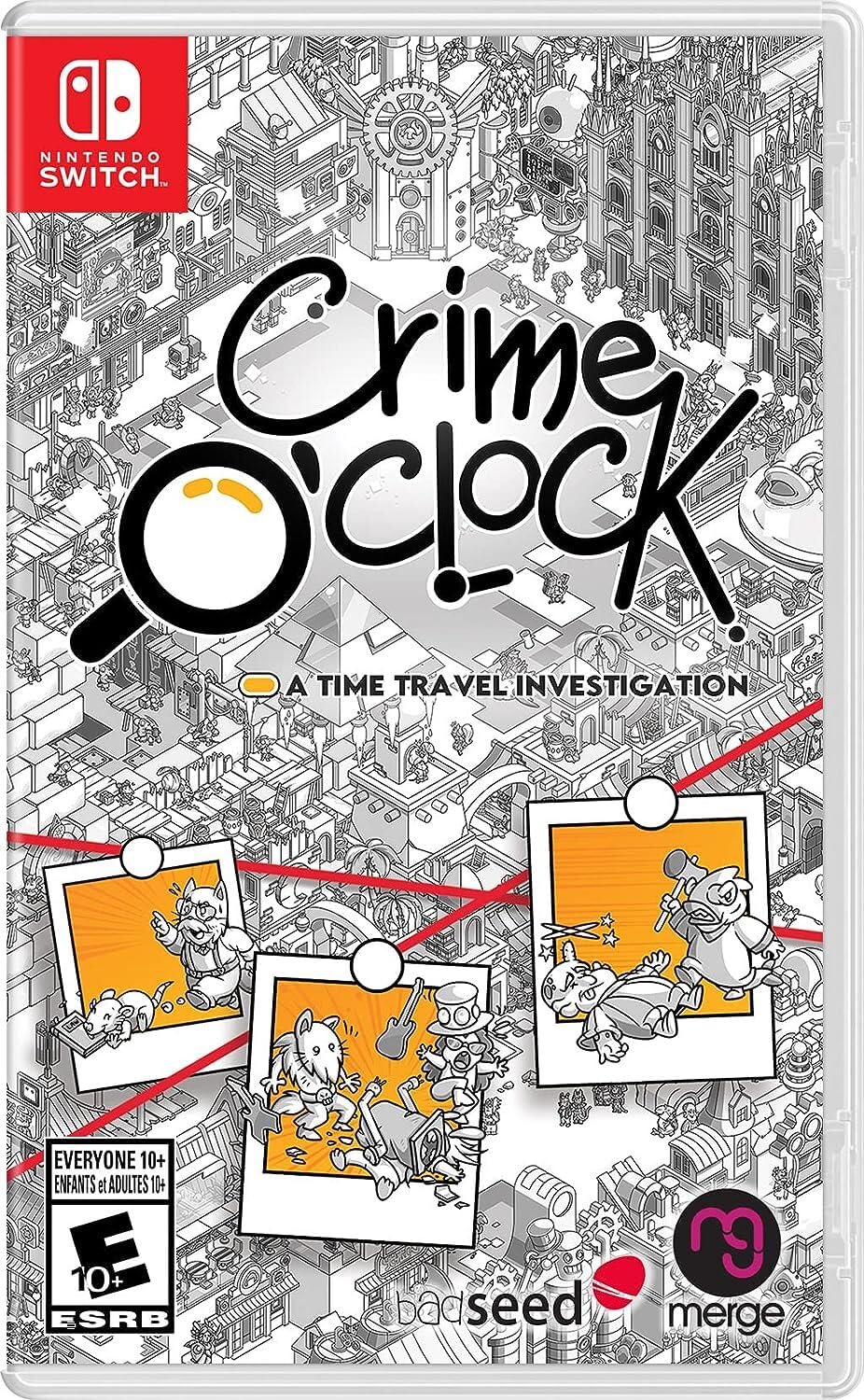 Merge Games Crime OClock for Nintendo Switch - Model GQT21822SWI