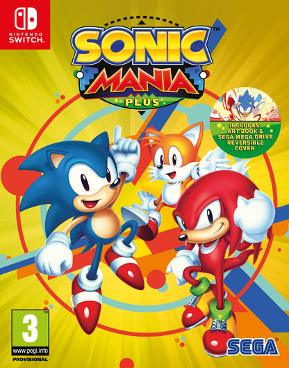 SEGA Sonic Mania Plus for Nintendo Switch - Model SEGA20.UK.45ST