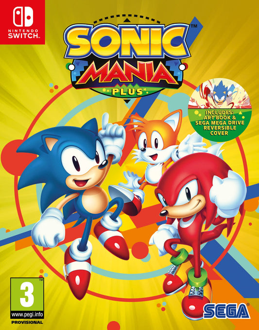 SEGA Sonic Mania Plus for Nintendo Switch - Model SEGA20.UK.45ST