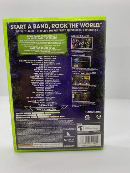 Electronic Arts Rock Band 2 for Xbox 360 - Game Only, Model 014633191141