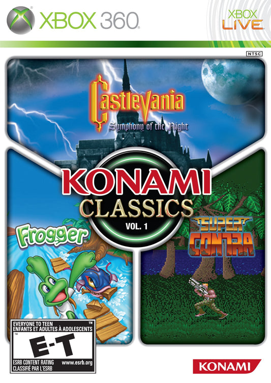 Konami Classics Volume 1 for Xbox 360 - Model 30085 - Retro Gaming Collection
