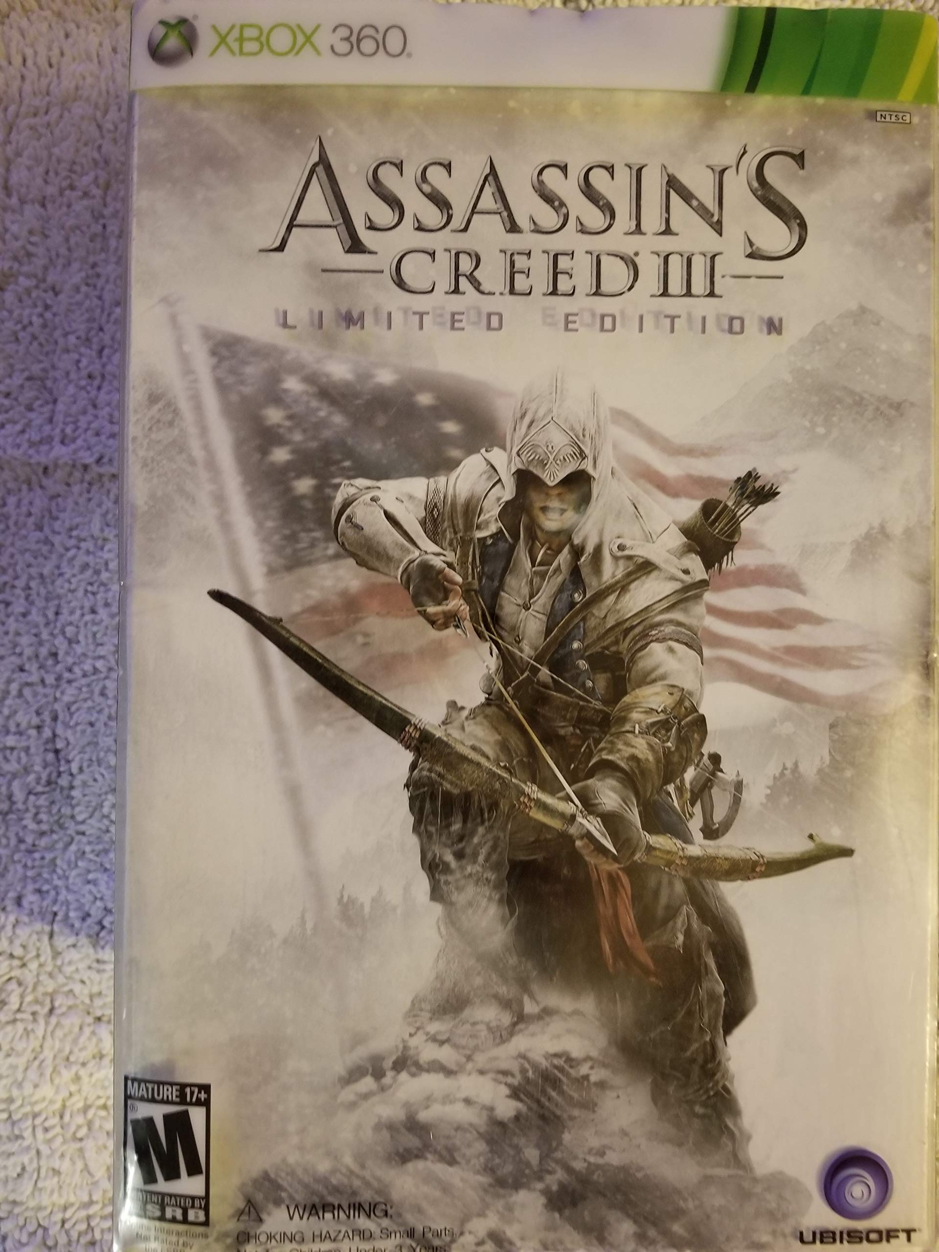Assassins Creed III Limited Edition -Xbox 360 (Renewed)