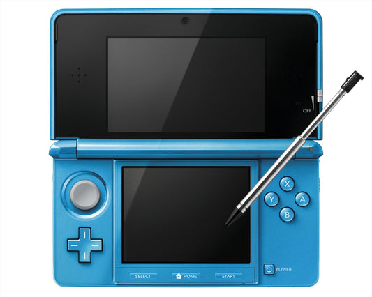 Nintendo 3DS Console - Light Blue Japanese Imported Version, Model 4902370520514 - Plays Japanese Games Only