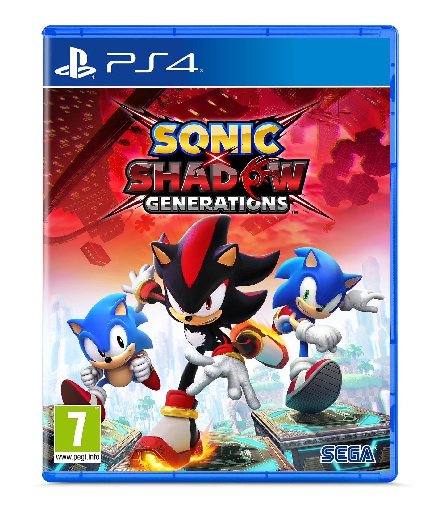 SEGA Sonic x Shadow Generations Game for PS4 - EU Version, Region Free