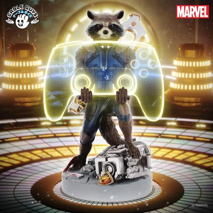 Cableguys Cg Rocket Raccoon Cable Guy - Multicolor Figurine, Model MER-3567