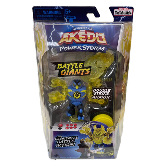 Akedo Legends of Akedo Powerstorm Mini Action Figure - Battle Giant Thoraxis with Double Strike Armor, Multi-color, Model 15153