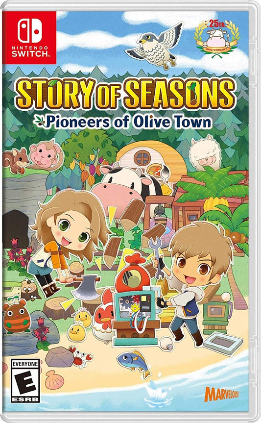 Xseed Games Story of Seasons: Pioneers of Olive Town - Nintendo Switch Game, Model 82050