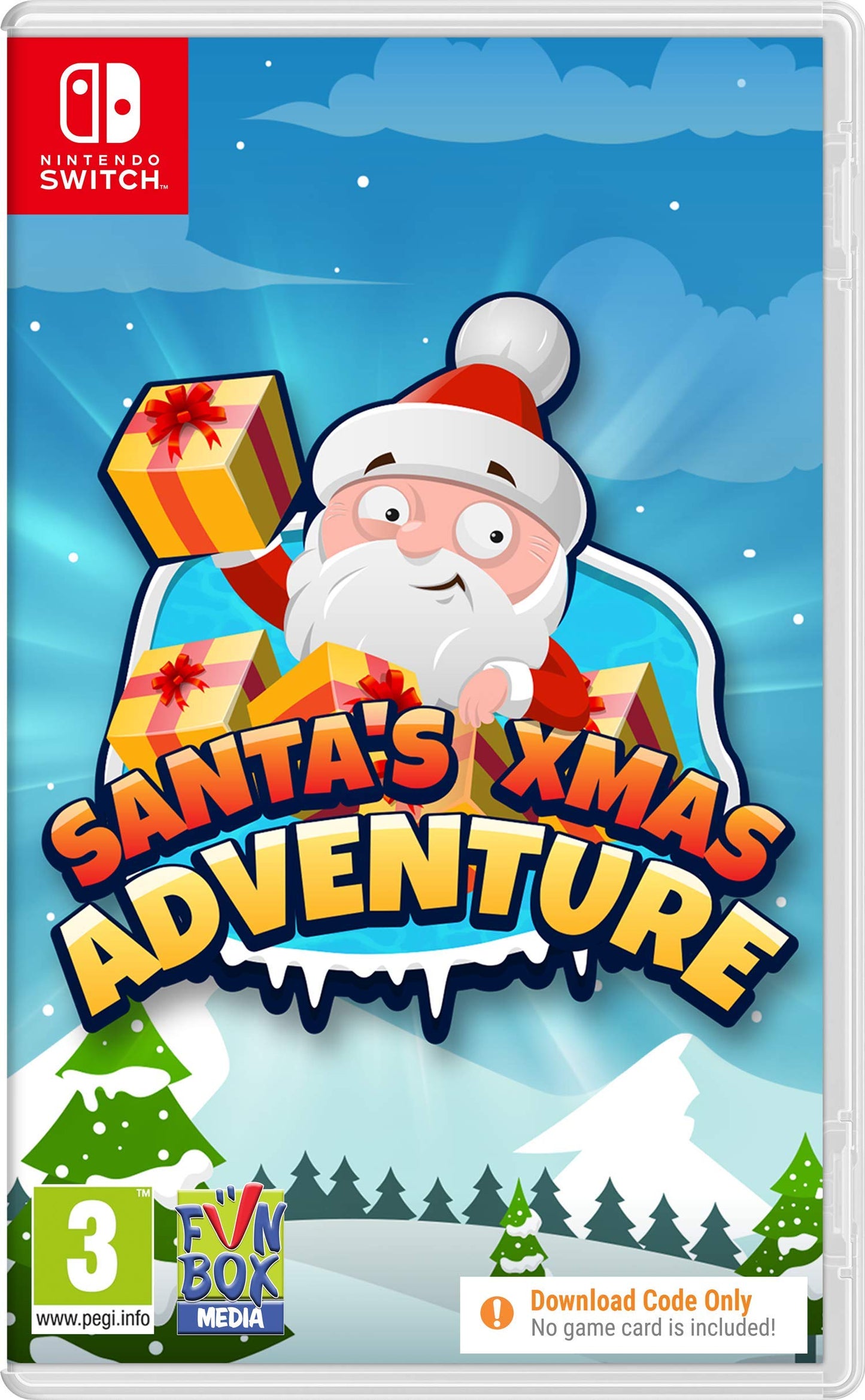 Funbox Media Santas Xmas Adventure - Nintendo Switch Game, Model SXASW00