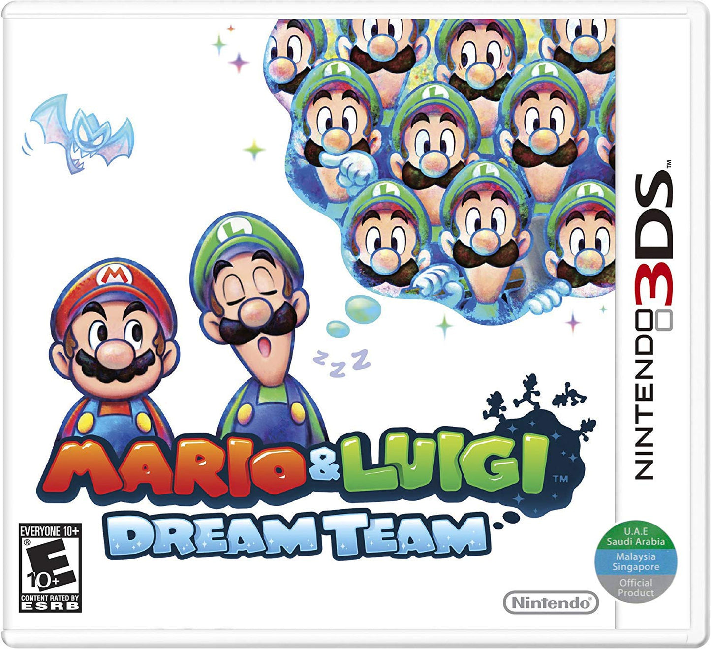 ArkiFACE 3DS Mario and Luigi: Dream Team - World Edition, Model BH-0903-OUT40, Exciting Gameplay Adventure for Nintendo 3DS