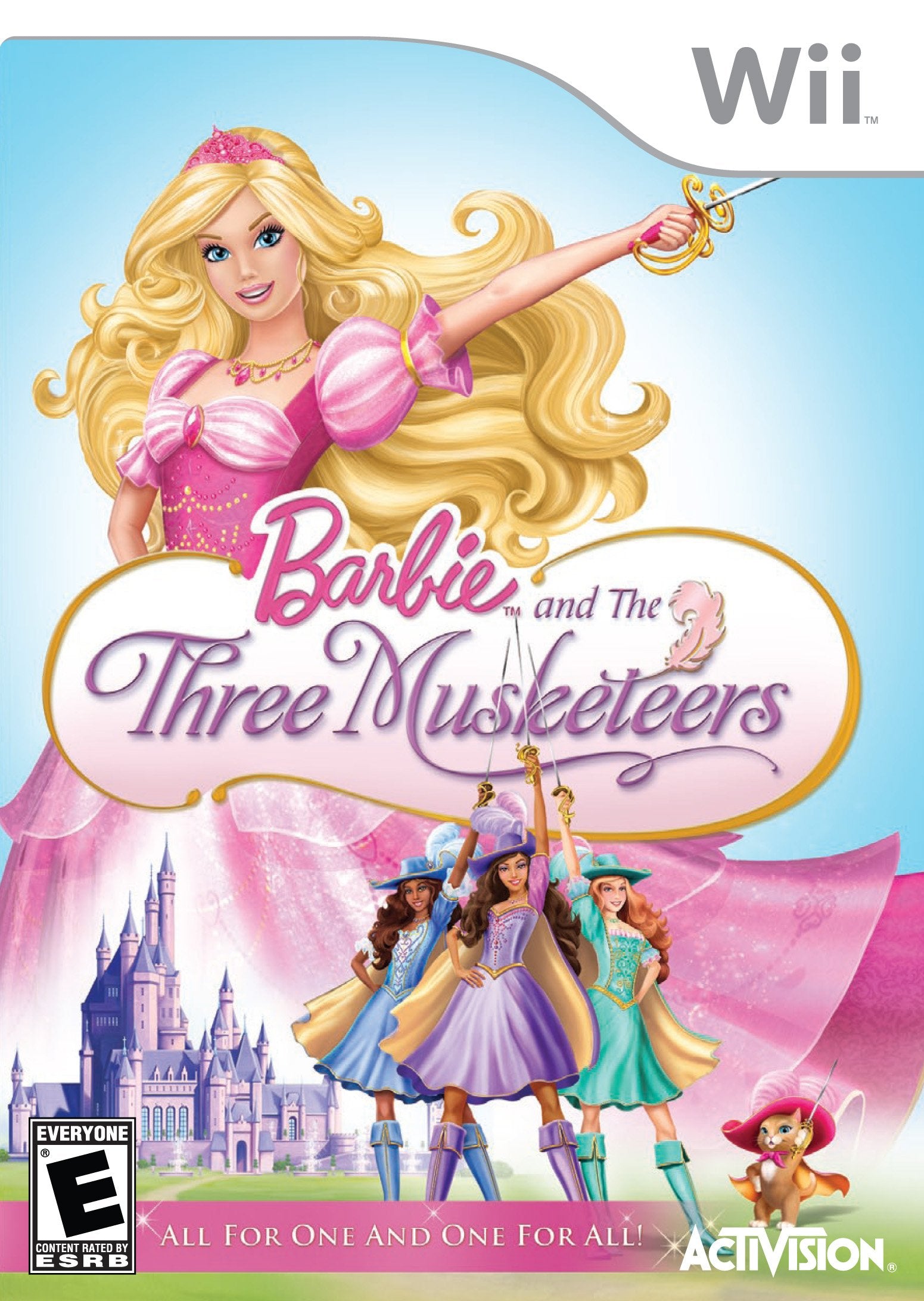 ACTIVISION Barbie and the Three Musketeers - Nintendo Wii Game, Model 76027