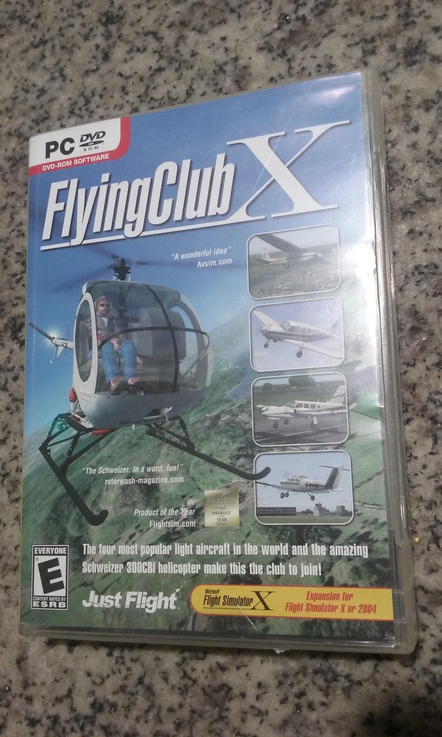 FlyingClub X Expansion for MS Flight Simulator X/2004 DVD - PC