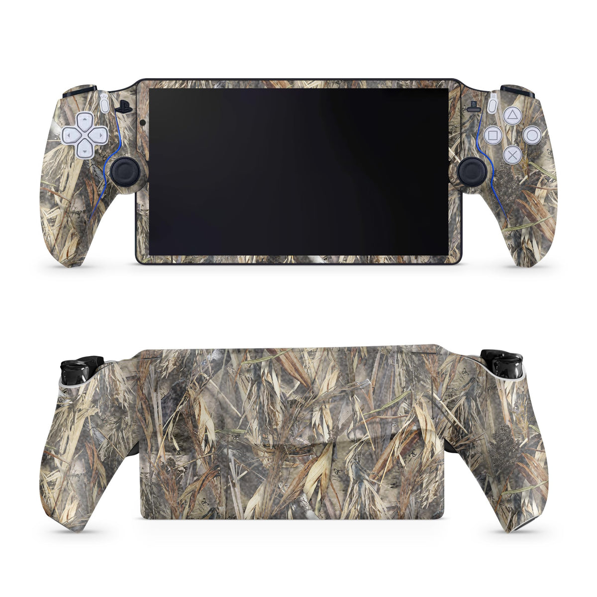 Glossy Glitter Gaming Skin Compatible with PS5 Portal Remote Player - DRT - fine 3M Vinyl Protective Wrap Decal Cover - Easy to Apply | Crafted in The USA by MightySkins