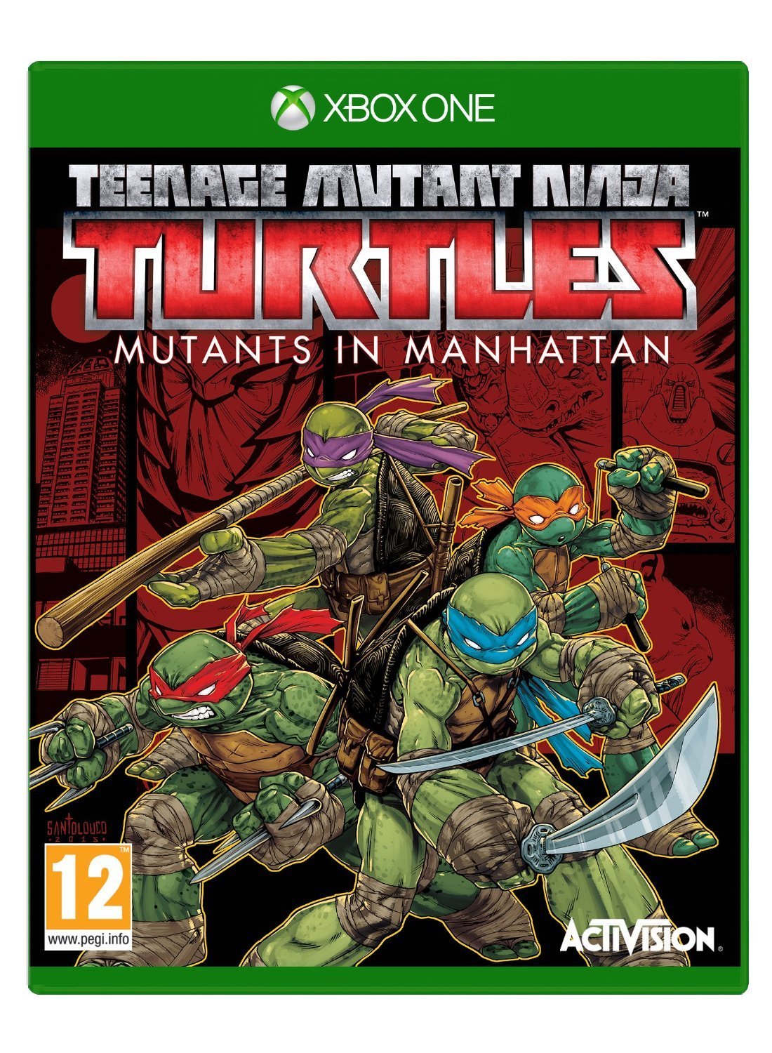 ACTIVISION Teenage Mutant Ninja Turtles: Mutants in Manhattan - Xbox One, Model 77141
