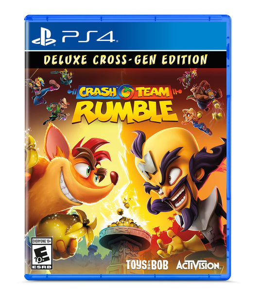 ACTIVISION Crash Team Rumble Deluxe for PlayStation 4 - Action-packed Multiplayer Adventure Game