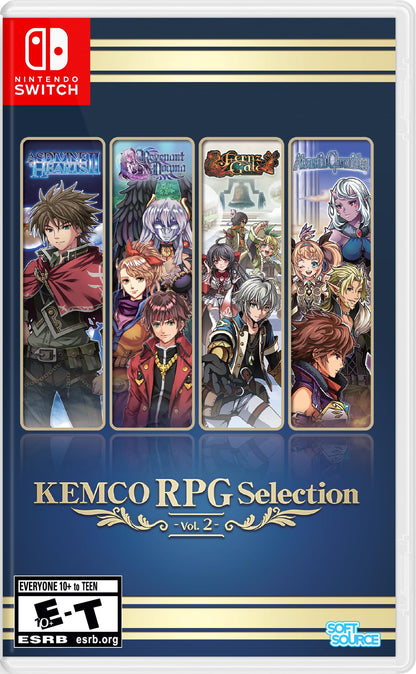 KEMCO RPG Selection Vol. 2 for Nintendo Switch - Exciting RPG Adventures, Soft Source