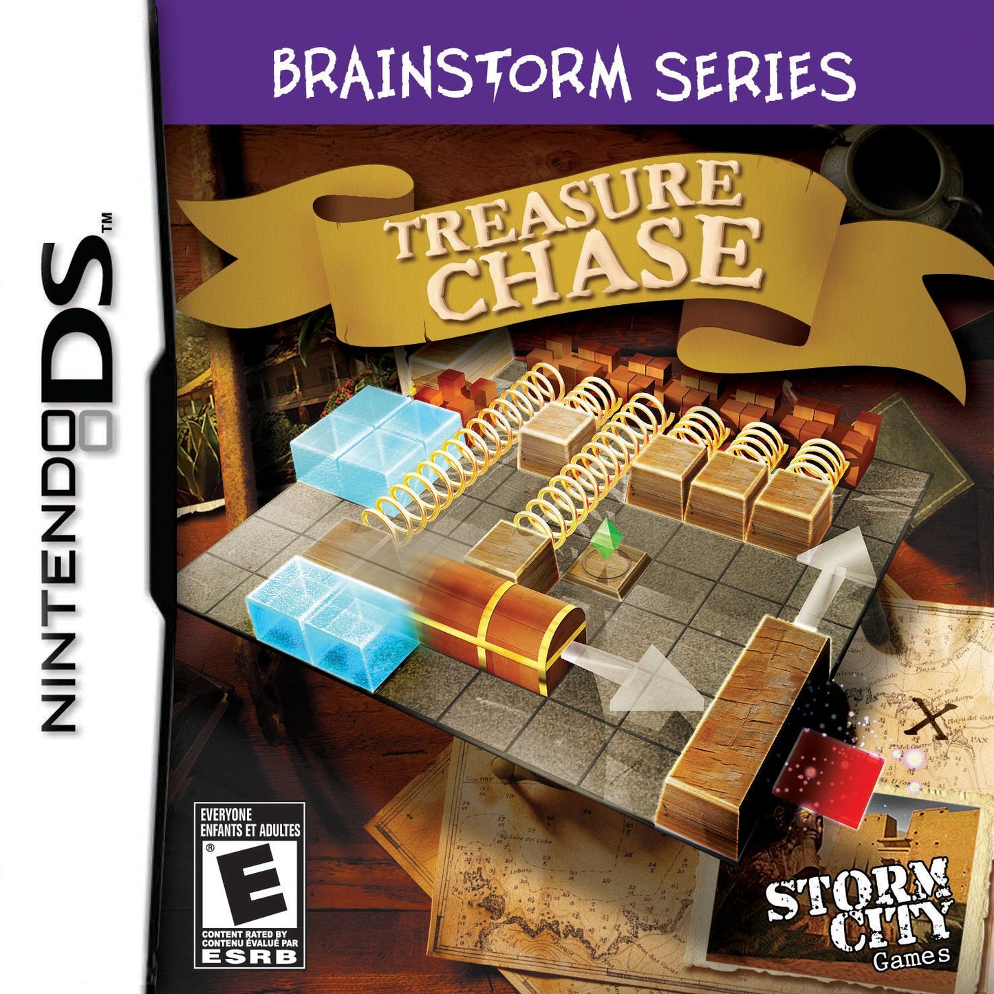 Solutions 2 Go Treasure Chase Game for Nintendo DS - Model 814157010313