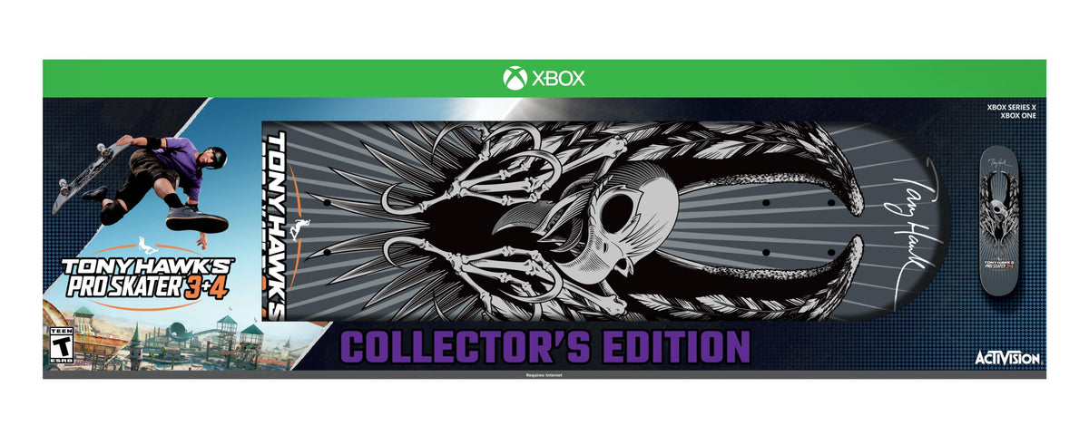 Tony Hawks Pro Skater 3 + 4 - Collectors Edition - Xbox Series X and Xbox One