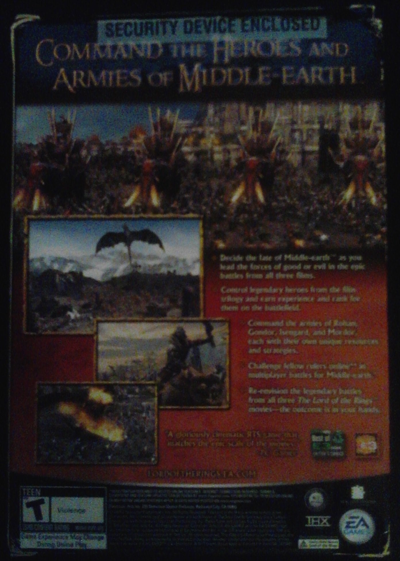 Electronic Arts The Lord of the Rings: The Battle for Middle-Earth Game