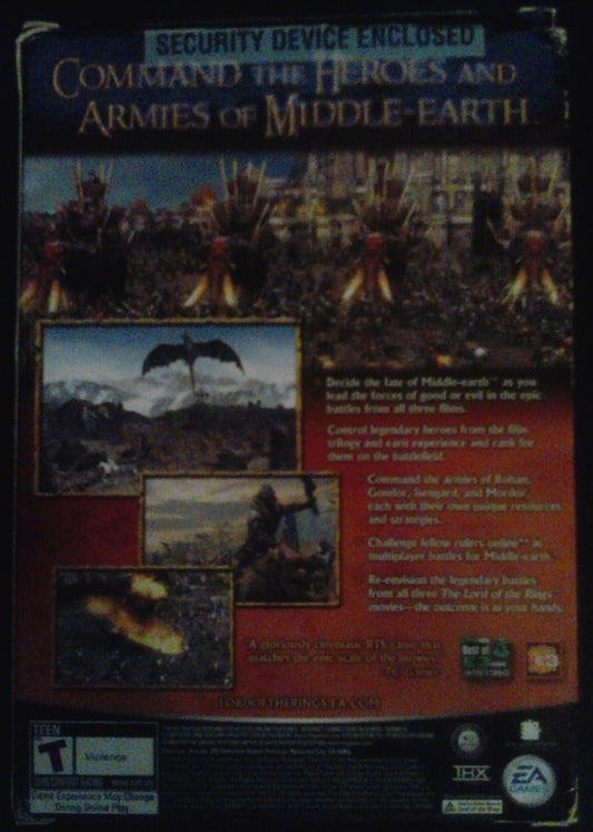 Electronic Arts The Lord of the Rings: The Battle for Middle-Earth Game
