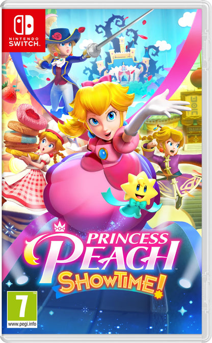 Nintendo Princess Peach: Showtime! for Switch - Standard Multilingual - Black - Model 0045496511623