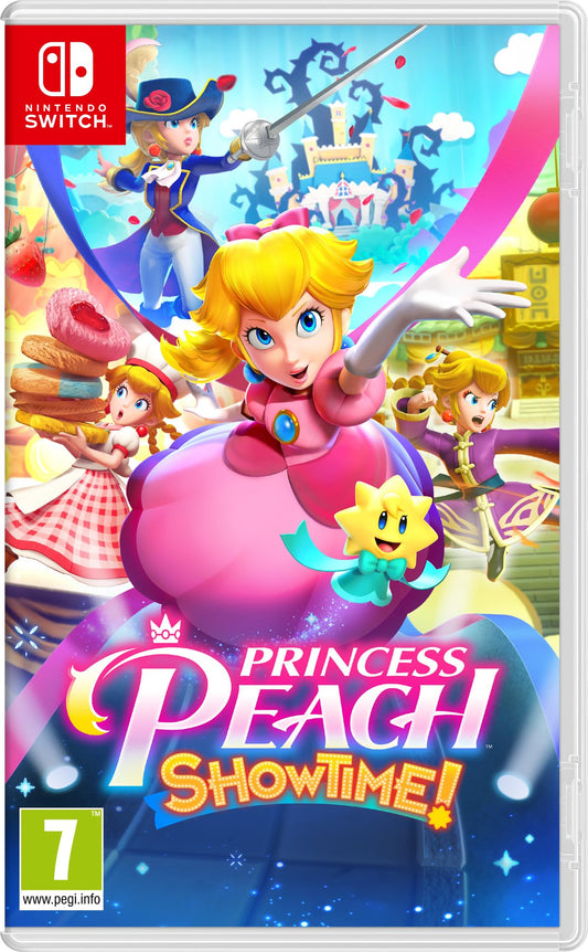 Nintendo Princess Peach: Showtime! for Switch - Standard Multilingual - Black - Model 0045496511623