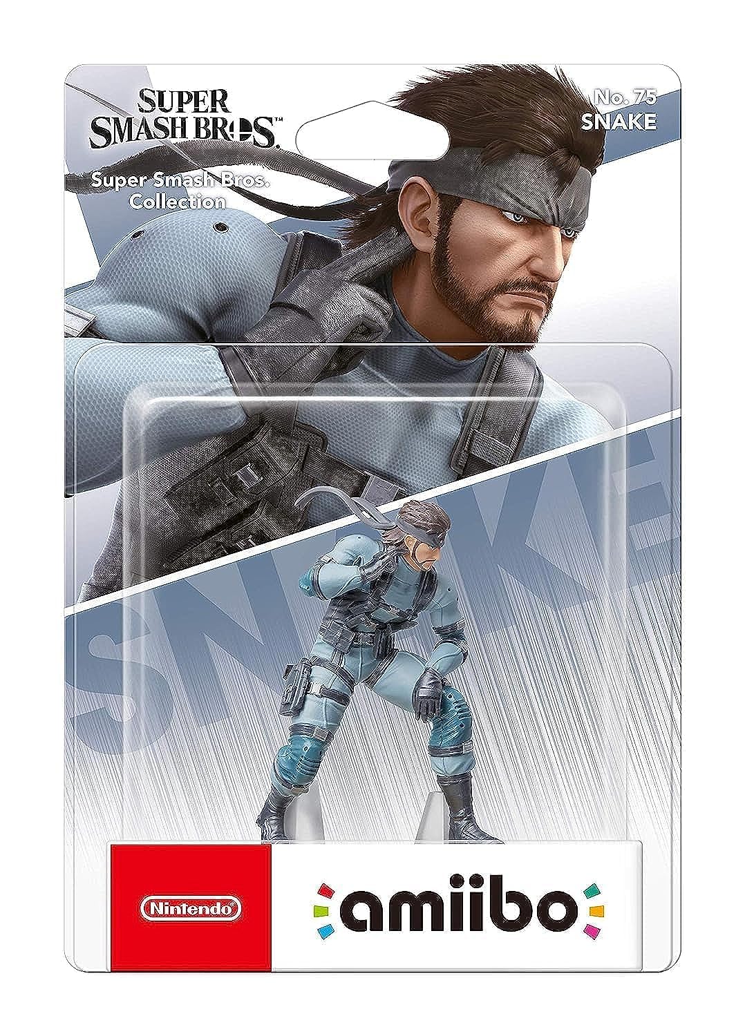 Nintendo amiibo Snake - Model 10001811 for Nintendo Switch - Collectible Action Figure