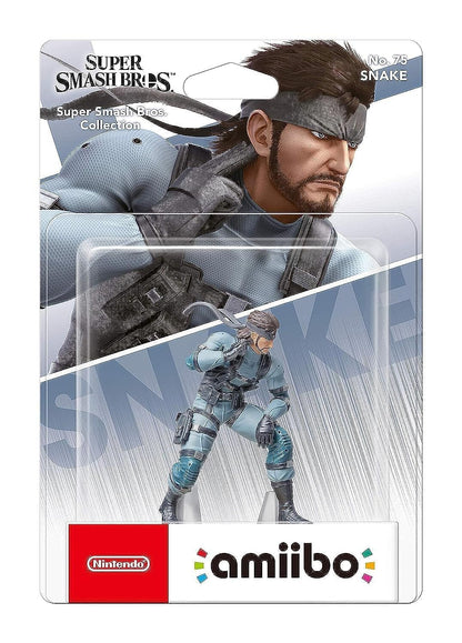 Nintendo amiibo Snake - Model 10001811 for Nintendo Switch - Collectible Action Figure