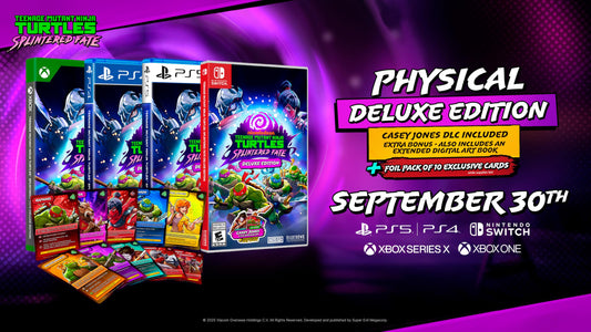 Nighthawk Interactive Teenage Mutant Ninja Turtles: Splintered Fate Deluxe Edition for Xbox Series X - Ultimate Co-Op Adventure Game
