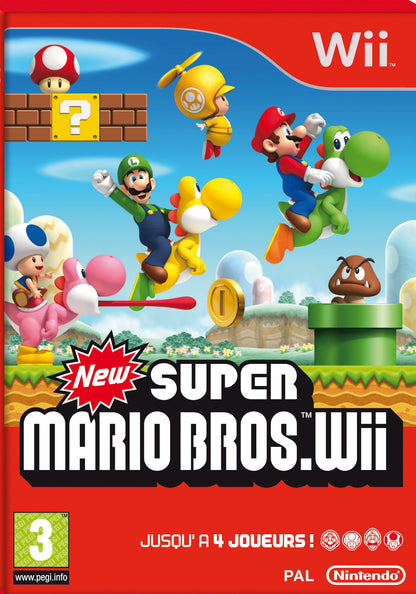 Nintendo New Super Mario Bros. Wii (Renewed) - EU Version for Wii Console