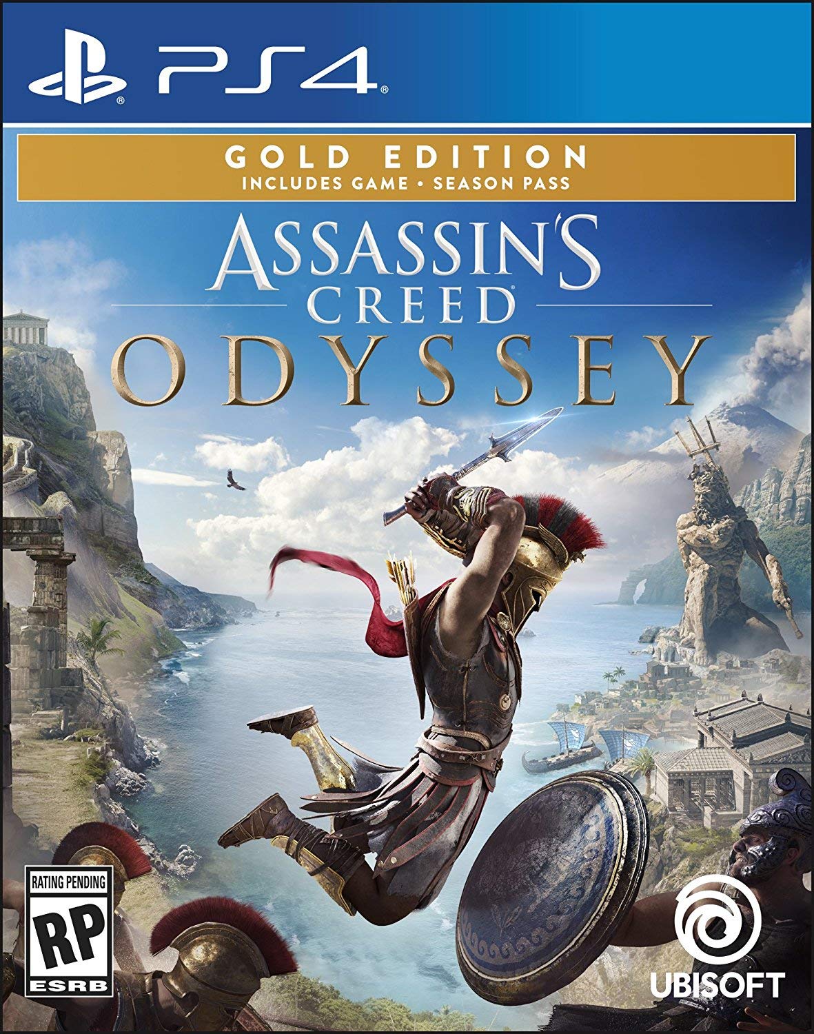 Assassins Creed Odyssey - PlayStation 4 Gold Steelbook Edition