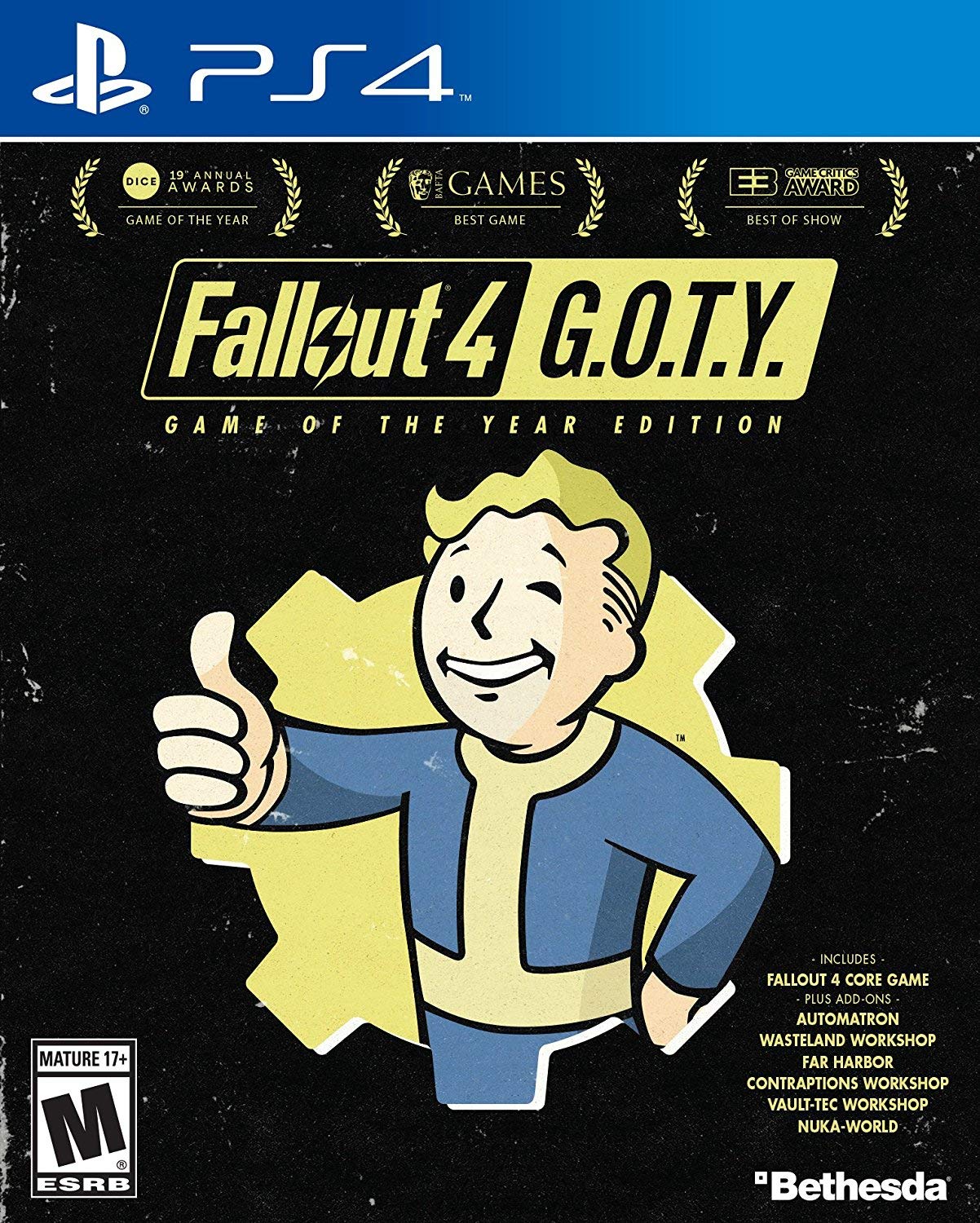 Fallout 4 Game of The Year Edition - PlayStation 4 (Renewed)