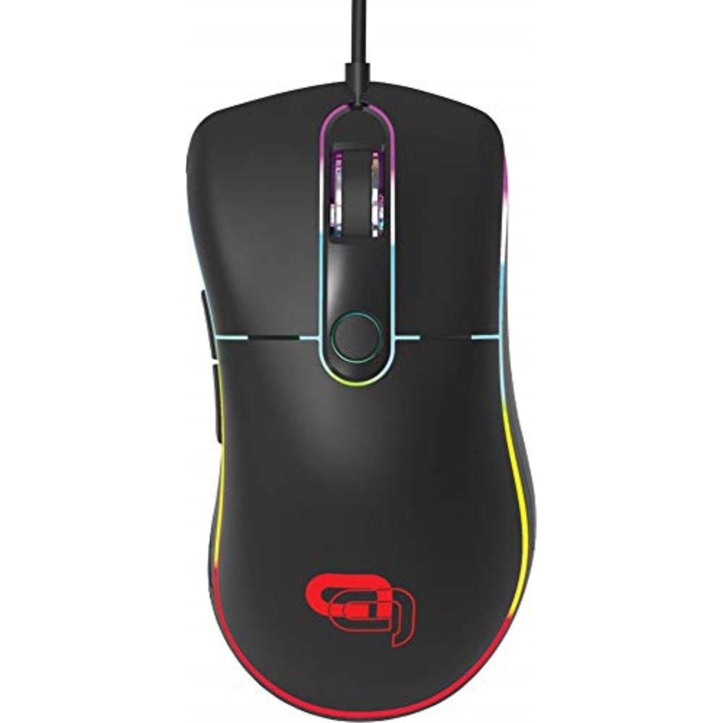Tzumi Alpha Gaming Mouse 966, Model 6380BLK, Black Color, Ergonomic Design, Precision Performance