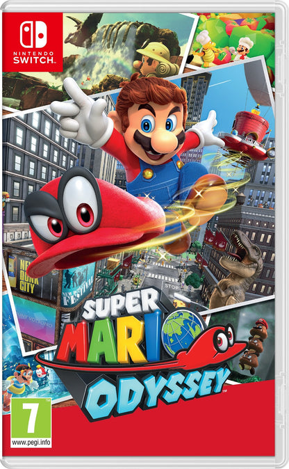 Nintendo Switch - Super Mario Odyssey - PAL EU Version - Model 0045496420901