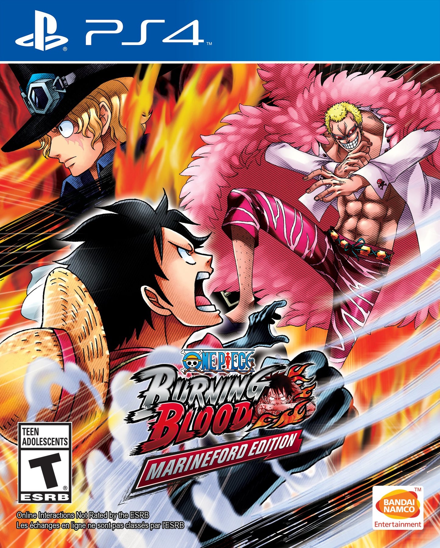 Bandai Namco One Piece: Burning Blood - Marineford Edition - PS4 Game Model 12086