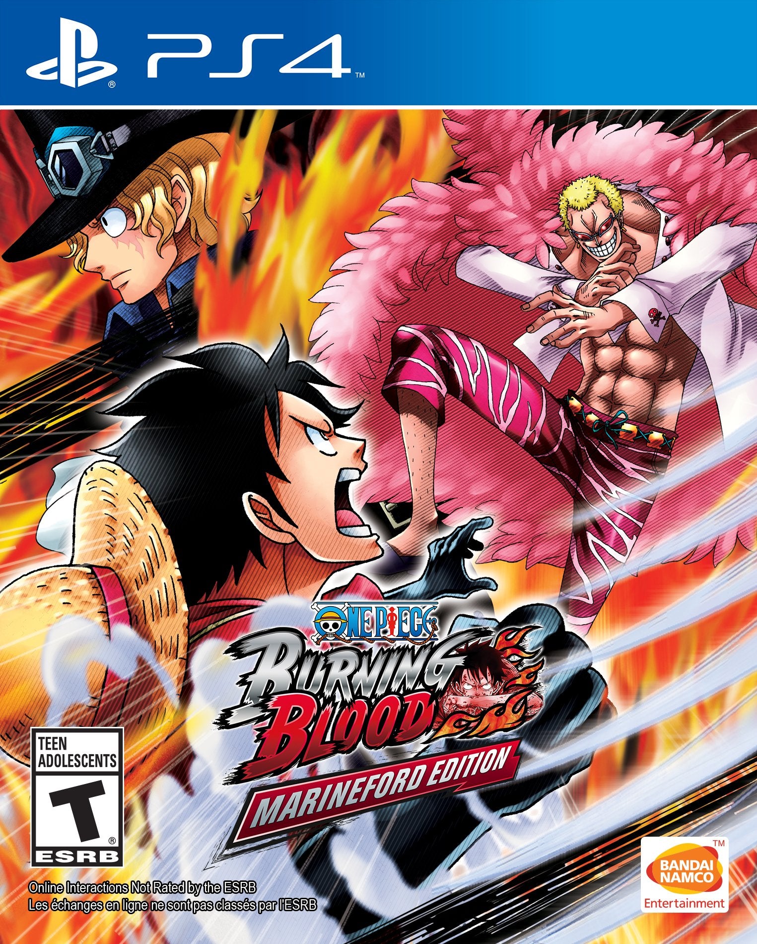 Bandai Namco One Piece: Burning Blood - Marineford Edition - PS4 Game Model 12086