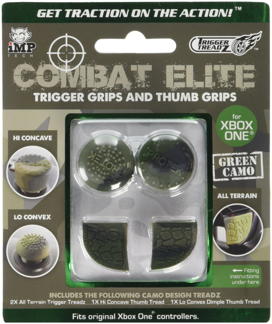 Snakebyte control button Treadz Combat fine design Thumb and control button Grips Pack - Green Camo - Xbox One