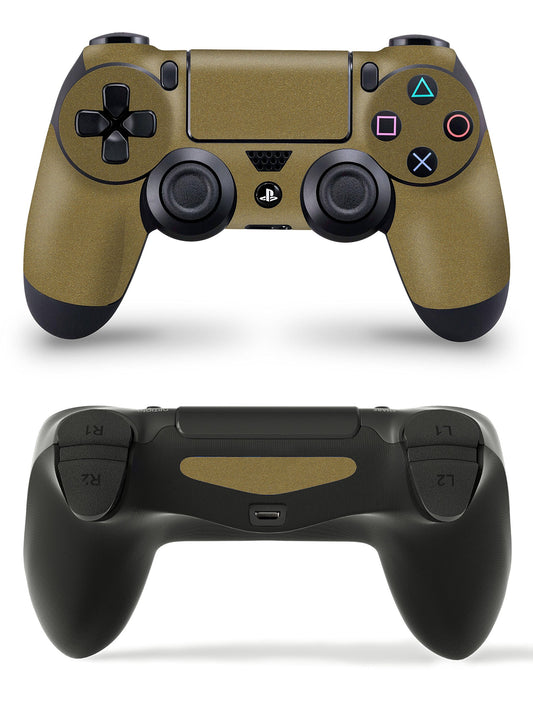 giZmoZ n gadgetZ Metallic Gold PS4 Controller Skin - Full Wrap Vinyl Sticker