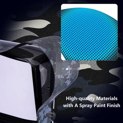 PlayVital Dust Filter & Silicone Plug Set for PS5 Pro Console, Urban Digital Camo, Anti-Dust Protection Accessories