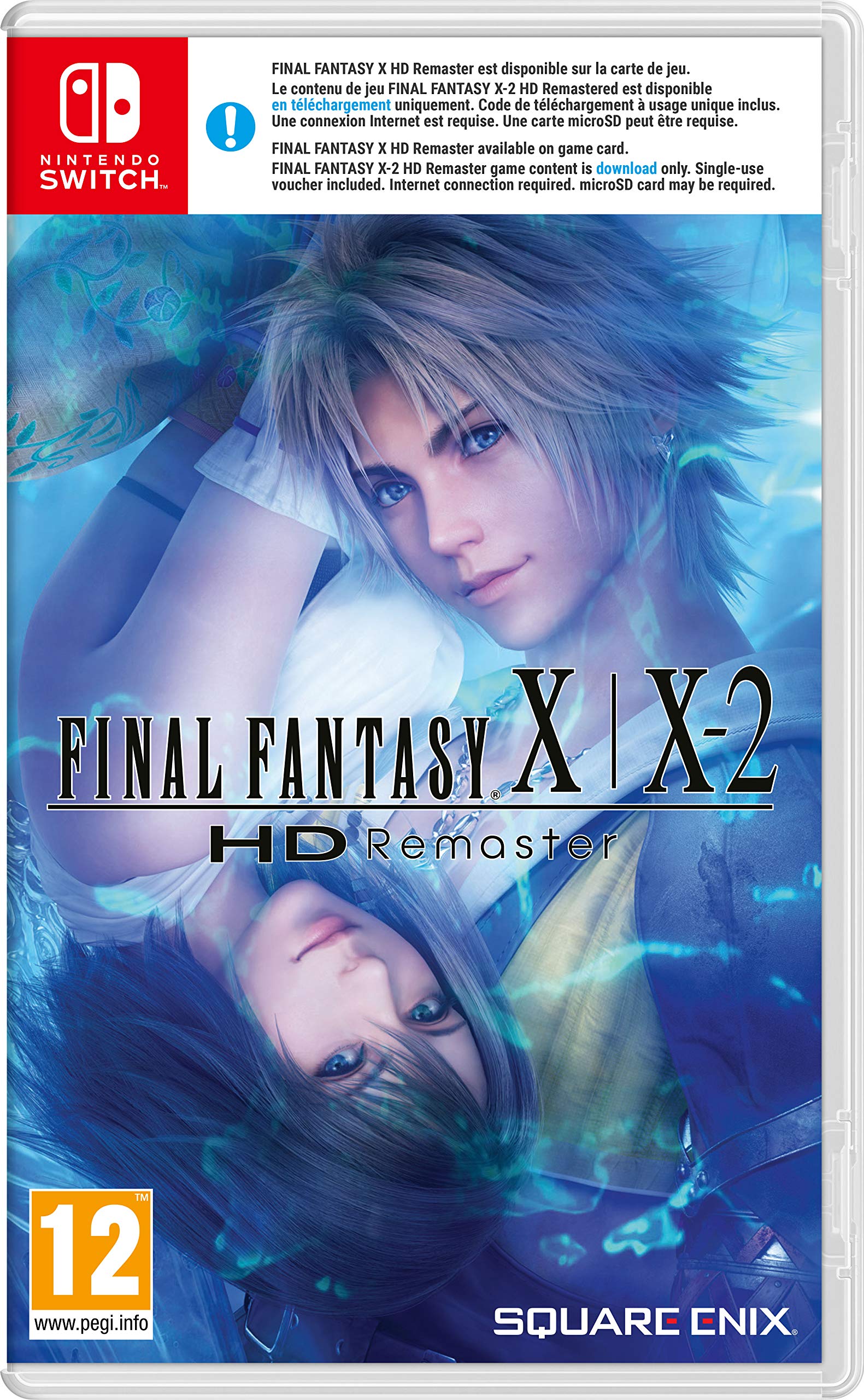 Square Enix Final Fantasy X/X-2 HD Remaster for Nintendo Switch - Classic RPG Adventure