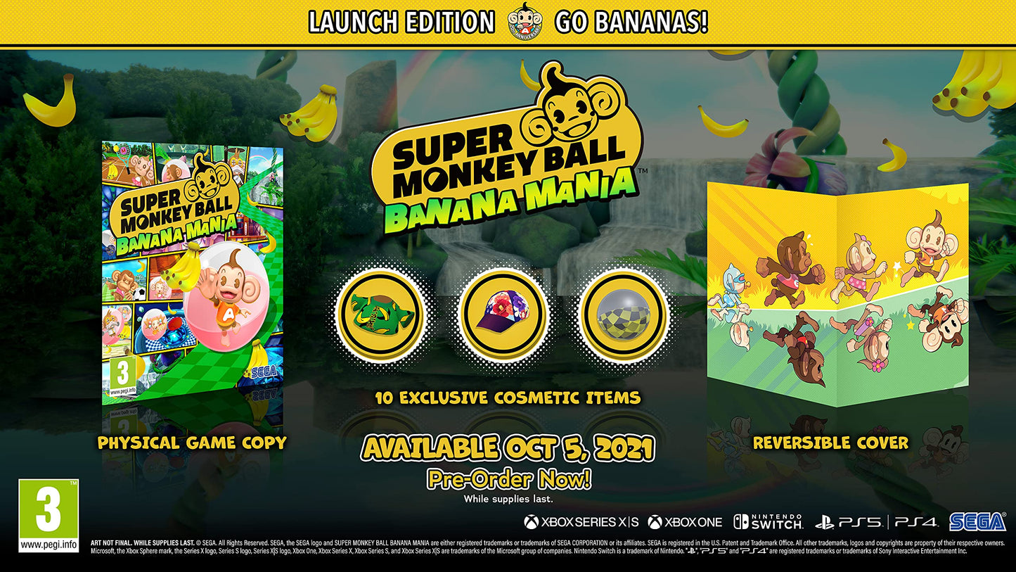 SEGA Super Monkey Ball Banana Mania: Launch Edition for PS5 - Model 1178821