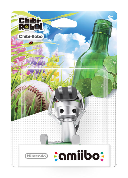 Nintendo Chibi-Robo Amiibo for Wii U - Silver Edition, Model NVLCACAA