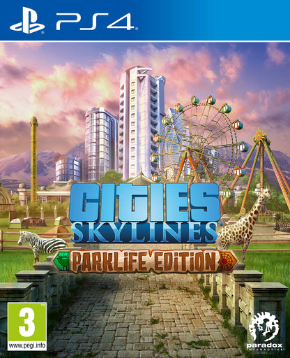 Koch Cities Skylines: Parklife Edition PS4 Game - Model PARA02.UK.22GO