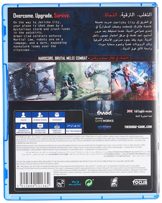 Focus Home Interactive The Surge 2 for PS4 - Action RPG, Model PS401144