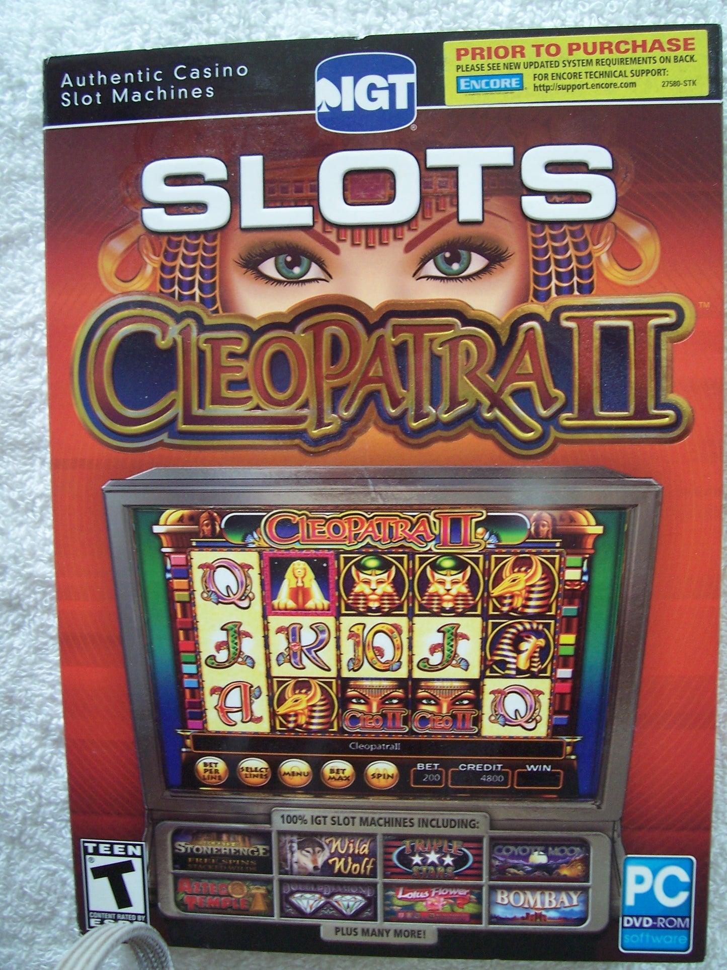IGT sections Cleopatra AMR II