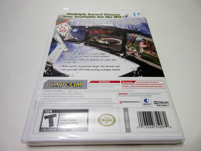 Capcom Õkami Game - Model 013388350070 - Action Adventure RPG