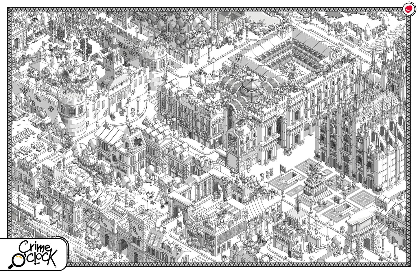 Merge Games Crime O'Clock for Nintendo Switch - Model GQT21822SWI