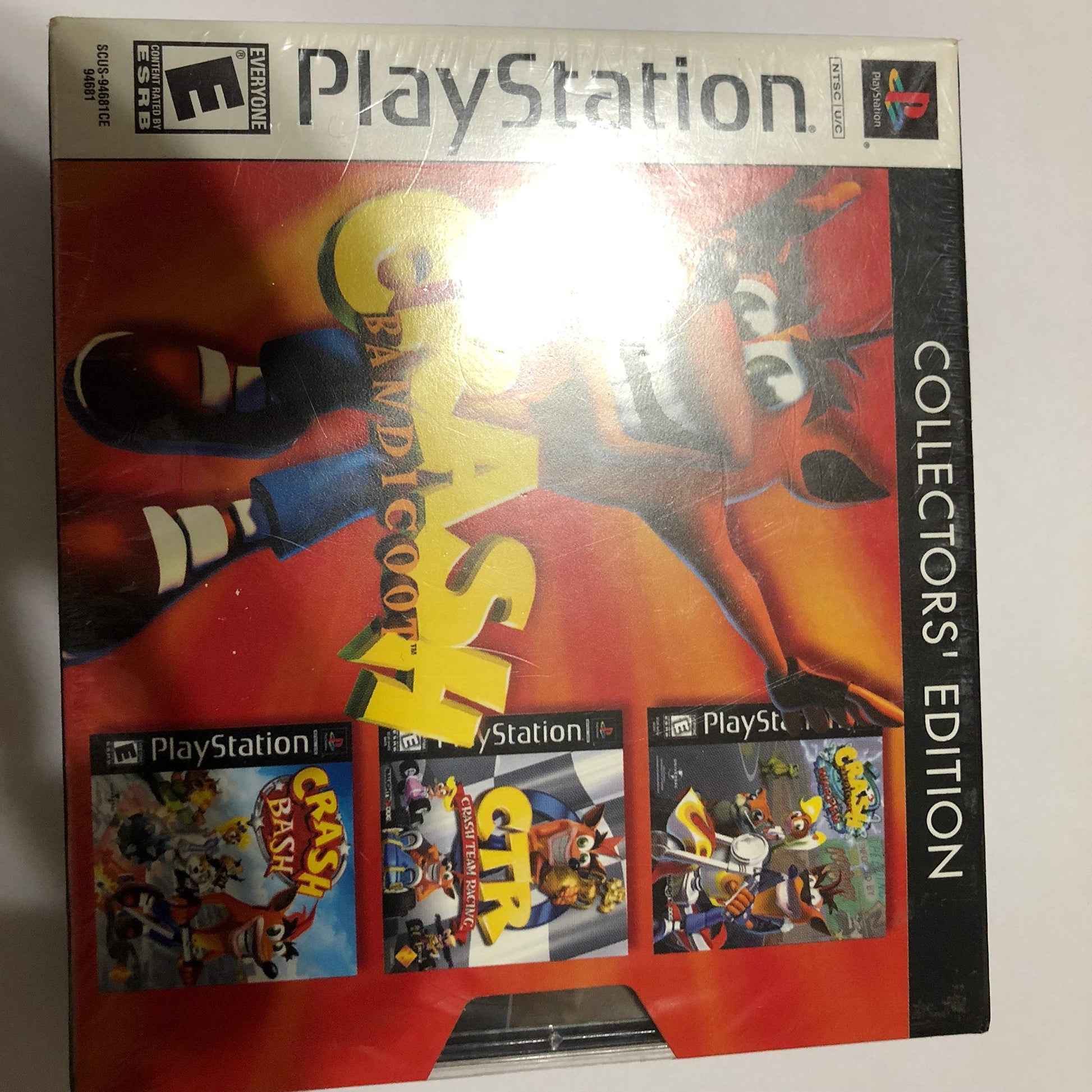 Crash Bandicoot: Collectors Edition (Crash Bandicoot: Warped / CTR: Crash Team Racing / Crash Bash) (Renewed)