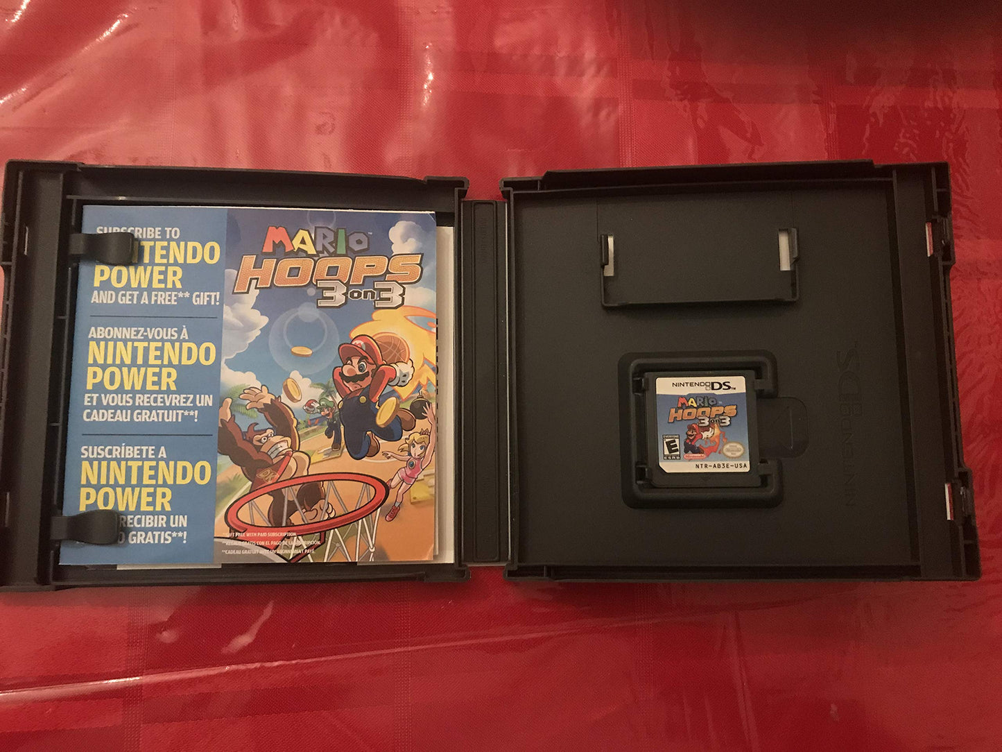 Nintendo Mario Hoops 3 On 3 Game - Model NTRPAB3E - Fun Basketball Action for Nintendo